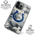NFL Indianapolis Colts Camo iPhone 16 Pro Clear Case